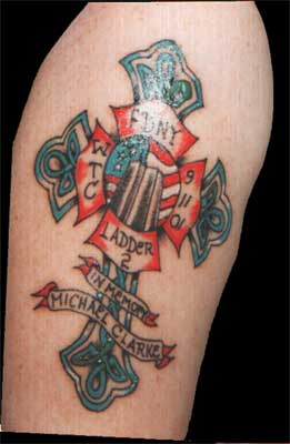 Jimmy Clarke has contributed this tribute to his brother, Michael Clarke of FDNY Ladder 2, who died on 9/11/01 at the age of 27.