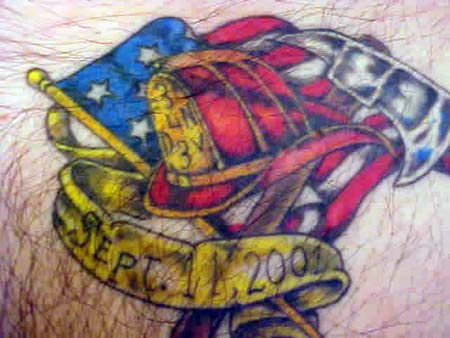 David Hooper shows his dedication to the memory of the heroes of