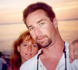 Steven Coakley with his girlfriend Linda New