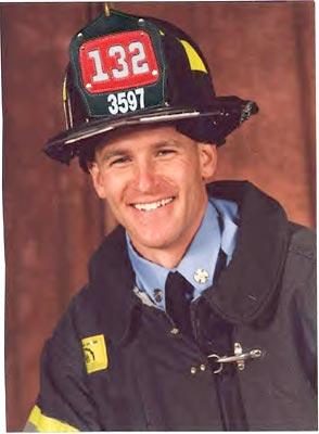 Firefighter Michael Kiefer