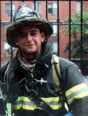 Firefighter Gerard Schrang