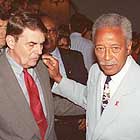 William Feehan with former Mayor Dinkins