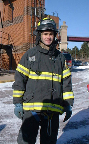 Firefighter Robert McPOadden