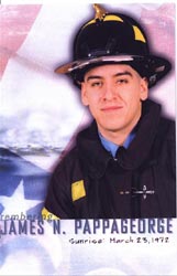 Firefighter James Pappageorge